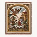 Firebird Folklore Woven Tapestry