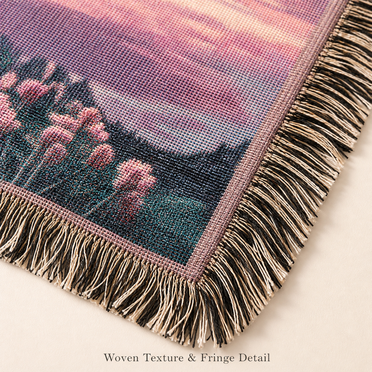 Mountain Glow Valley Tapestry