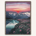 Mountain Glow Valley Tapestry